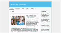 Desktop Screenshot of michaeltushman.com